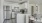 a kitchen with white cabinets
