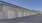 a building with garage doors